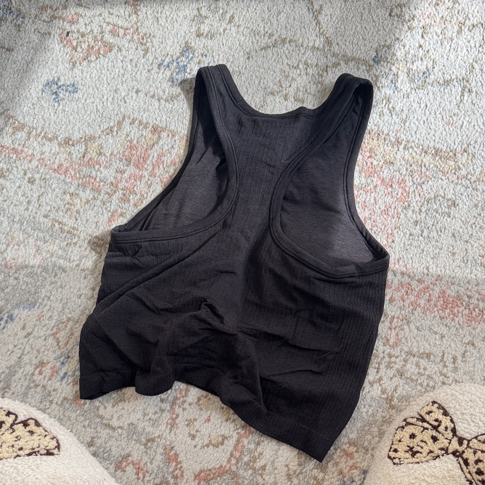 Black Sleeveless Women's Top